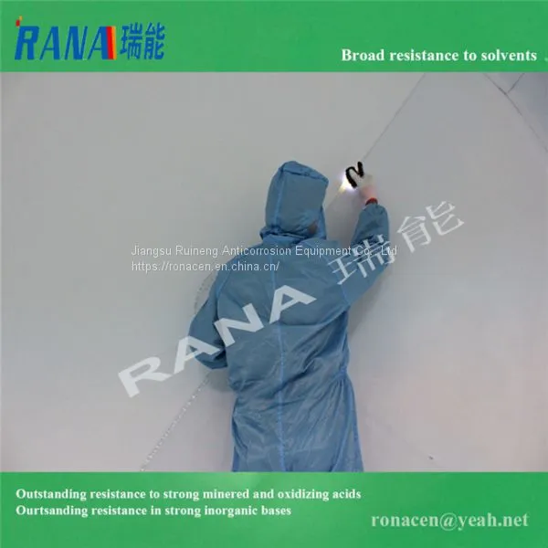 Sale Broad Lining New Durable 0.5-150 Cubic Steel Lining PTFE/ PFA/ ETFE Anticorrosive Equipment With Long Service Life 15-20 Years Industrial Chemical Tank