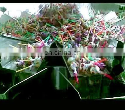 304 Stainless Steel Stagger Electric Automatic 10 Head Multihead Weigher photo-6