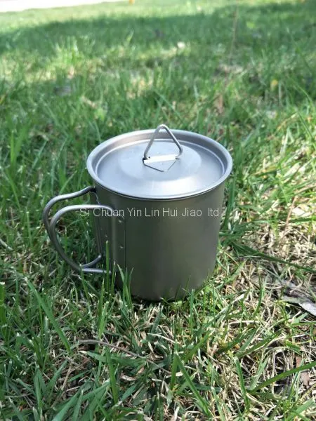 Silver Titanium Cup | Titanium Coffee Mug | Lightweight Mug | Tea Cup | Coffee Lover | Tea Lover | Pure Titanium Tableware photo-4