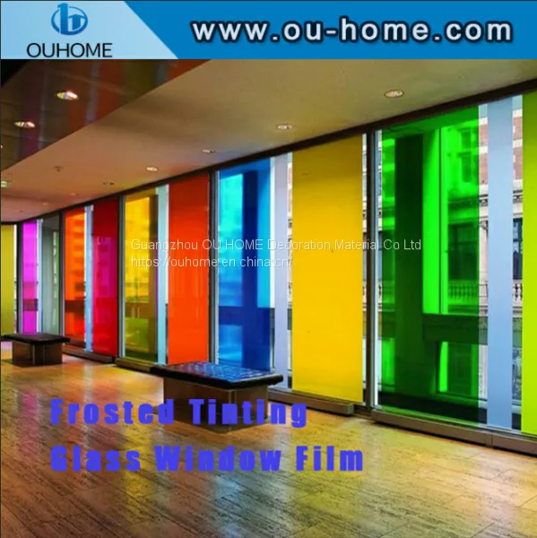 BT902 Multi-function White Frosted PVC Window Tint Glass Film PVC Decorative Window Film photo-4