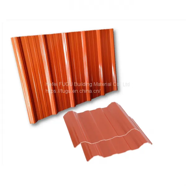 ASA Spanish Roof Tile Cheap Price Corrugated PVC Roof Sheet