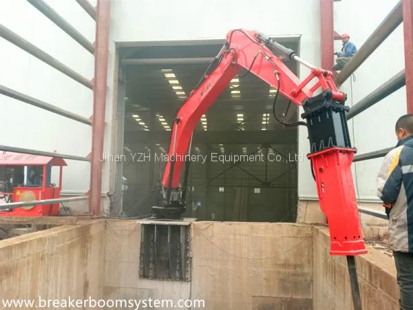 Pedestal Rockbreaker Boom Systems