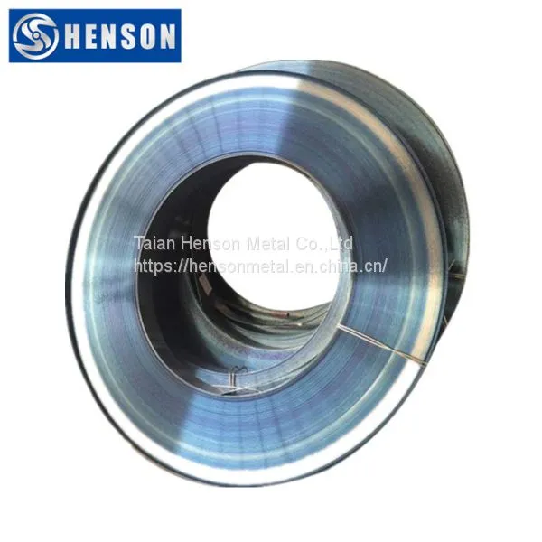 High Carbon Harden and Temper Polished Blue Steel Strapping 65mn Spring Steel Strip