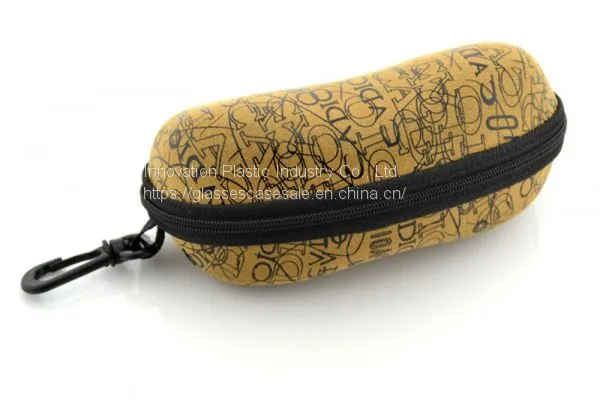 Wholesale Fashionable, Advanced and Crush-resistant Zippered Sunglasses Case photo-2