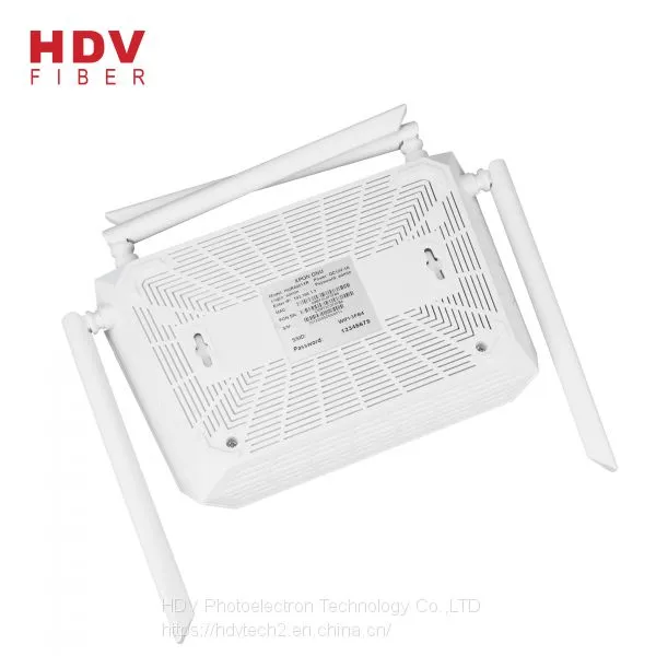 Dual Band 2.4G&5G FTTH 4GE+4WIFI+1POTS+1USB 5dBi 4 Antennas AC XPON GPON ONU For ZTE Huawei photo-3