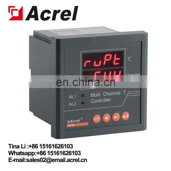 Acrel Multi Temperature Programmierbare Controller With 0.5s Accuracy ARTM-8 photo-2