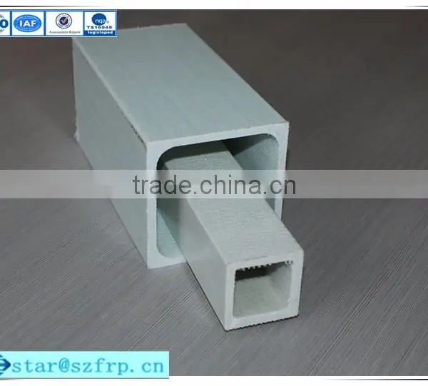 FRP/GRP/glass Fiber Reinforced Plastics Channel/frp Square Tube photo-6