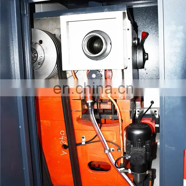 CAK6161 Syntec Siemens Cnc Controller Auto Horizontal Flat Bed CNC Lathe Machine Turning Center Machinery photo-2