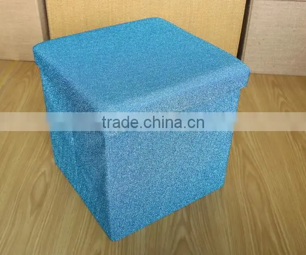 Perfect Size Foliding Square Ottoman photo-3