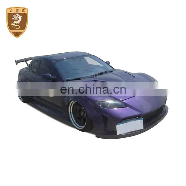 Good Quality Wide Body Kit Parts for Mazda RX8 Front Bumper Rear Bumper Spoiler photo-4