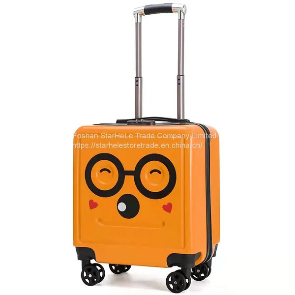 Smiling Face Board Chassis Universal Wheel Trunk PC Suitcase photo-4