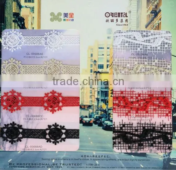 Various Colors Embroidery Lace Trimming for Women photo-2