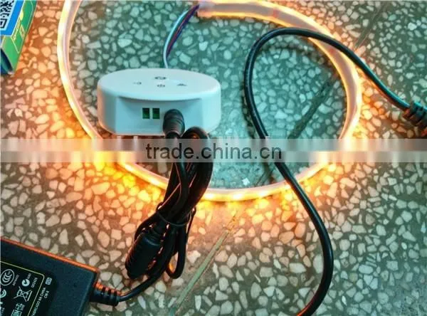 Android IOS APP Remote Control Multifunctional One-key WPS Connect WiFi LED Controller for 12V/24V Flexible RGB LED Strip Light photo-3