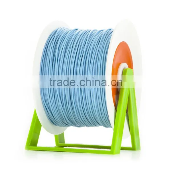 Pla 3d Printer Material Sky Blue Filament With the New Spool Convertible Into a Coat Hanger. Spool Holder Included. photo-2