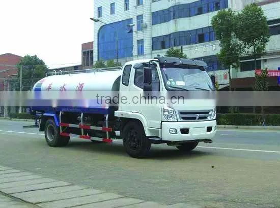 Foton Water Truck,Water Tanker Truck 10000L-16000L