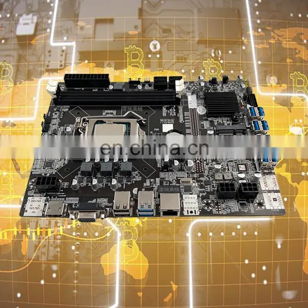 High Performance Gaming Ddr3 Pc Mainboard B75 Lga1155 Socket Motherboard photo-3