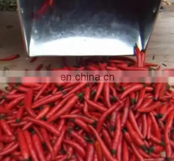 Factory Supply Chili Stem Cutting Machine Pepper Stem Removing Machine photo-5