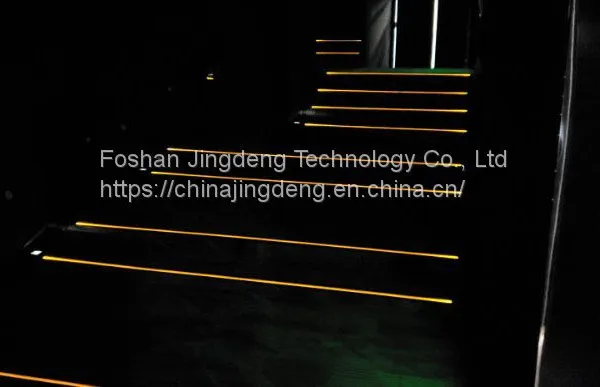 China Supplier Wholesale Orange Light Stair Light on Carpet Steps for Cinema photo-2