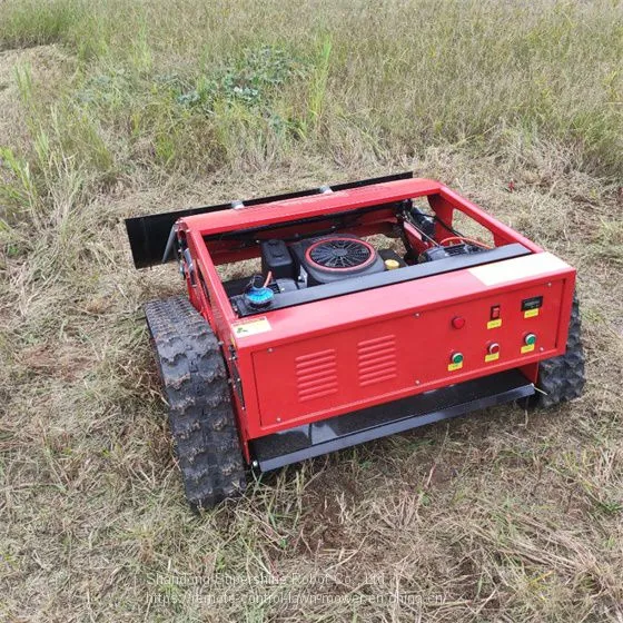 Remote Control Steep Slope Mower, China Remote Controlled Brush Cutter Price, Slope Mower for Sale photo-3