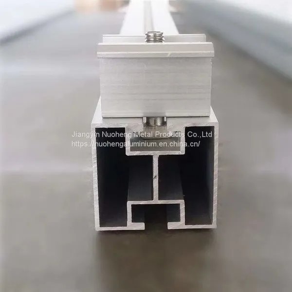 Solar PV Racking System Aluminium Accessories Guiderail Bracket
