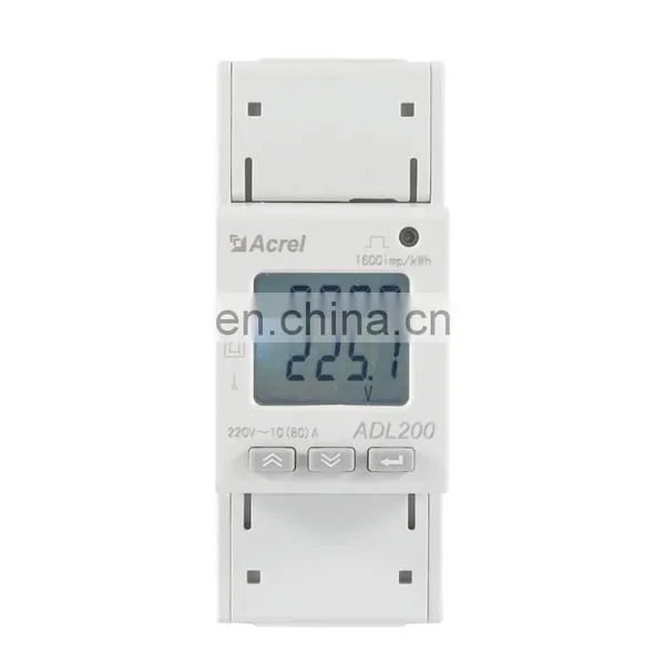 Single-phase Electric Meter 220V Household Electric Energy Metering With MID Certification
