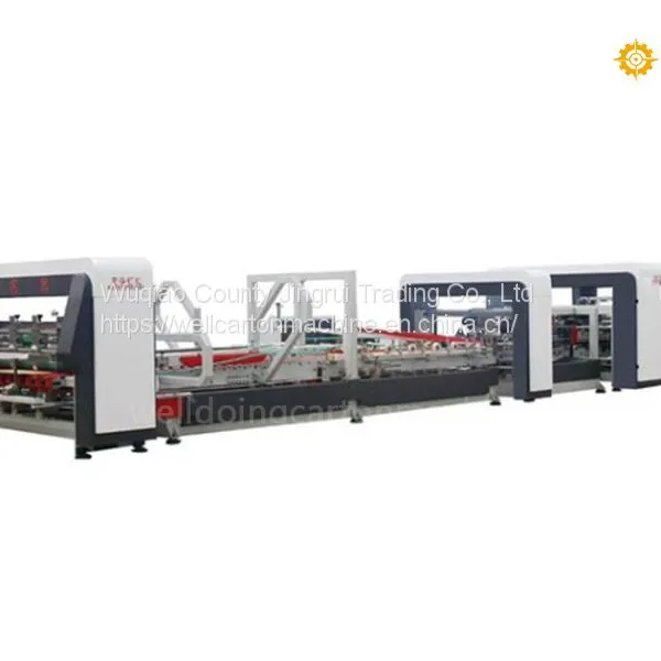 Automatic Folder Gluer Stitcher Machine for Corrugated Box photo-3