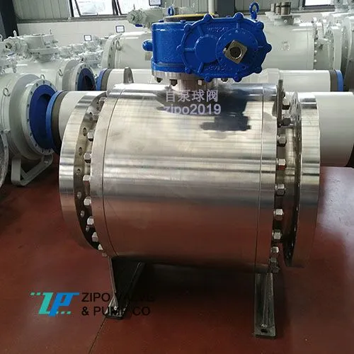 ZIPO API6D Corrosion-resistant Duplex Stainless Steel Offshore Ball Valve photo-3