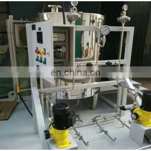 Shanghai Factory Apple Cider Fruit Juice Wine Vinegar Fermentation Tank Machine Production Line Processing Plant photo-3