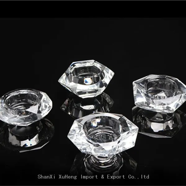 Wholesale Custom Mini Candle Jars Small Glass Tea Light Holder Home Decoration Crystal Candle Holder Glass Jar photo-5