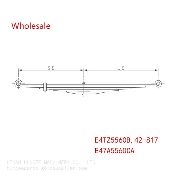 E4TZ5560B, E47A5560CA, 42-817 Light Duty Vehicle Rear Wheel Spring Arm Wholesale For Ford photo-2