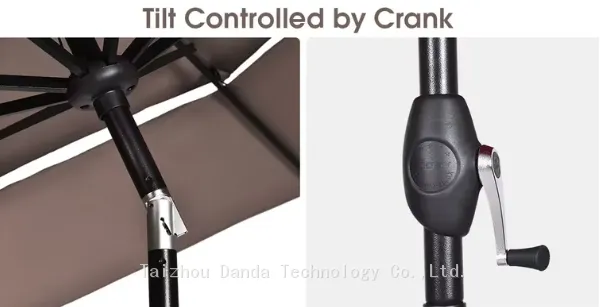 Steel New 3-layer Umbrella,with Tilt photo-3