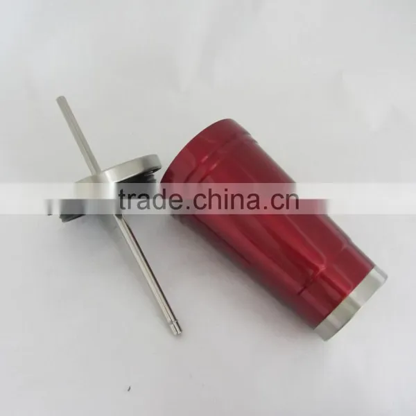 Tumbler, Travel Mug, Vacuum Double Wall, Stainless Steel With Straw photo-5