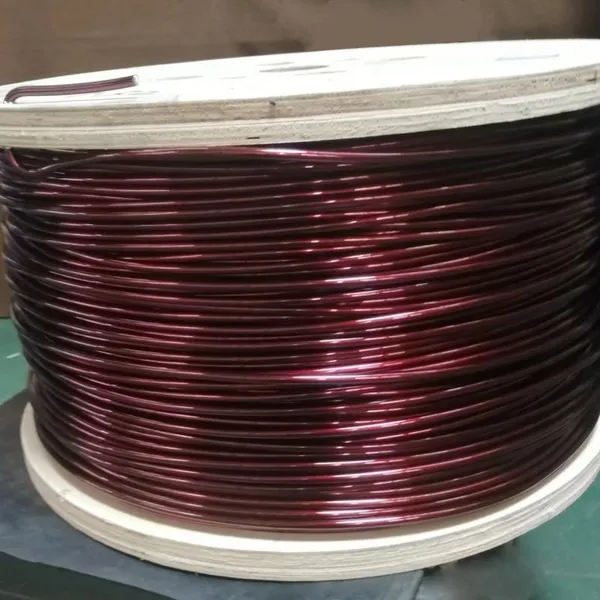 High Temperature Winding Wire 6.0 mm IEC-60317 Enameled Aluminum Round Electrical Wires Manufacturing Price for Transformer Maldives photo-4