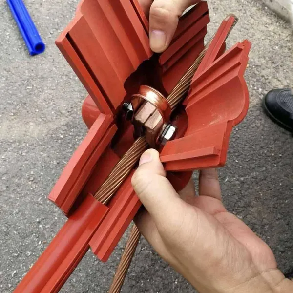 Snap-on Insulation Sheaths, Insulation Sheath Tubes, T-shaped Accessories for Insulation Sheaths, and Installation Tools for Insulation Sheaths for Electrified Railways photo-2