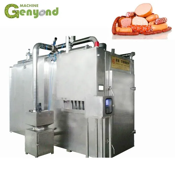 Commercial Fish and Meat Smoker for Sausage photo-6