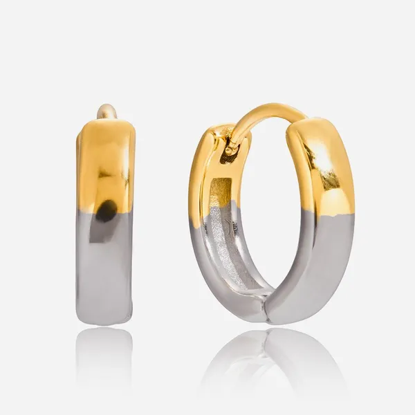 Trendy Water Drop Stainless Steel Vacuum Earrings for Women