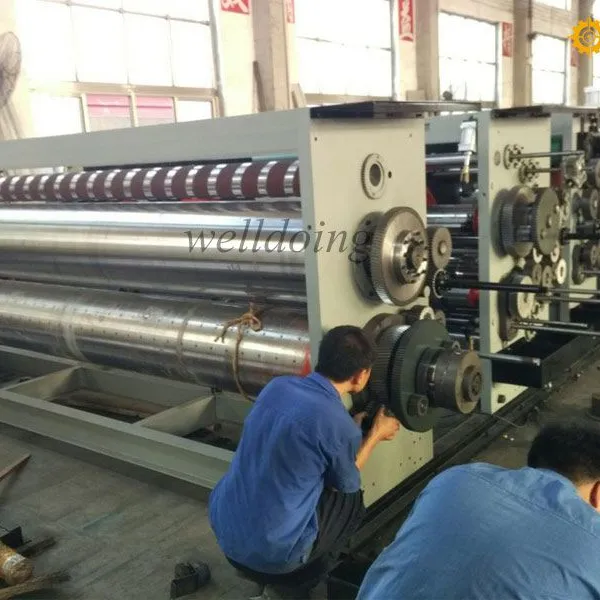 High Speed Lead Edge Carton Printing Slotting Die Cutter Machine photo-2