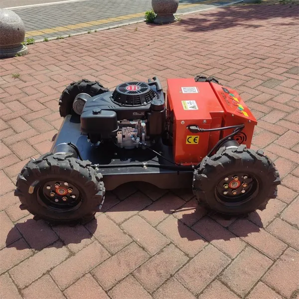 Hybrid Electric Battery Electric Battery Wireless Radio Control Lawn Mower