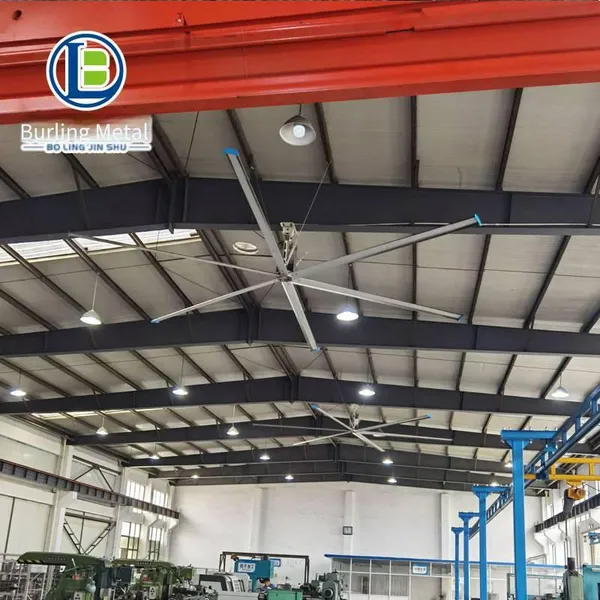 Chongqing Industrial Large Hanging Fan, Powerful Large Industrial Fan, 7.3 - Meter High - Power Permanent Magnet Hanging Fan, Produced and Installed by Bailing photo-3