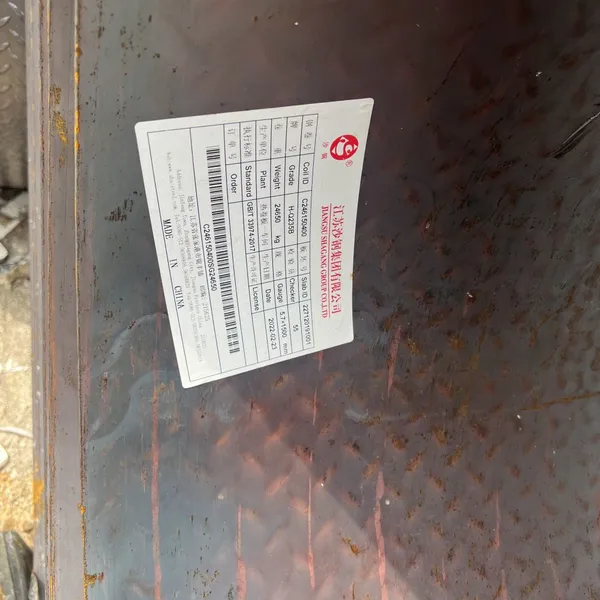 Hot Rolled Q355 S355JR Low Alloy Carbon Steel Plate High Strength Structural Steel Plate For Building Frame photo-2