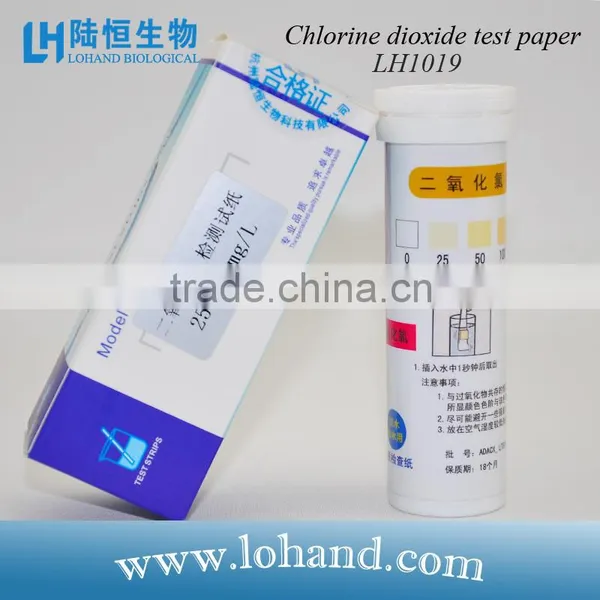 Chlorine Dioxide Test Paper