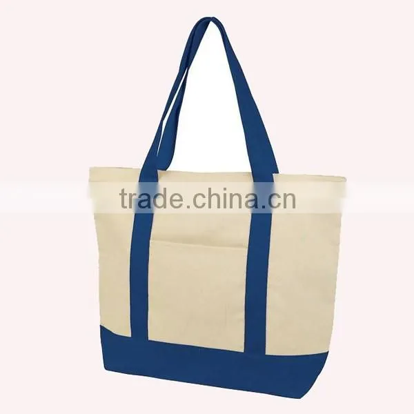 22" Heavy Duty Cotton Canvas Tote Bag photo-2