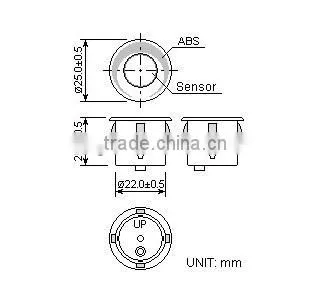 High Quality Parking Ultrasonic Sensor NU40D22TR-2 photo-2