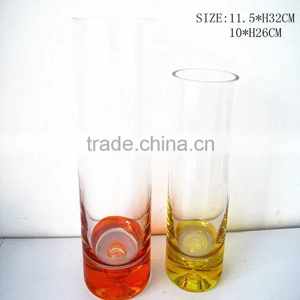 Glass Vase With Decoration Types of Flower Vase
