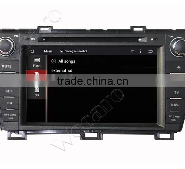 Wecaro WC-TP8004R Android 4.4.4 Car Stereo 2 Din for Toyota Prius Radio Radio Gps 1080p 2009-2014 photo-2