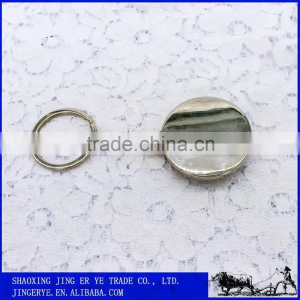 Custom Round Metal Keychains photo-2