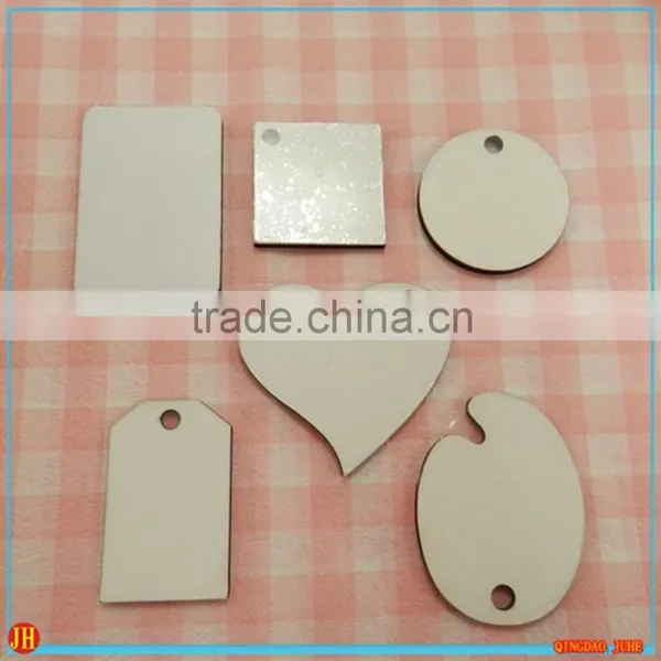 NEWEST Blank Sublimation MDF Pendant,keychain