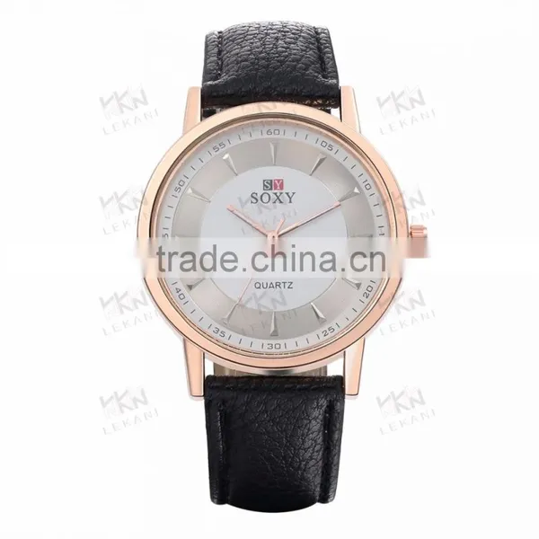 New Design Quartz Leather Watch Men 2016 photo-5