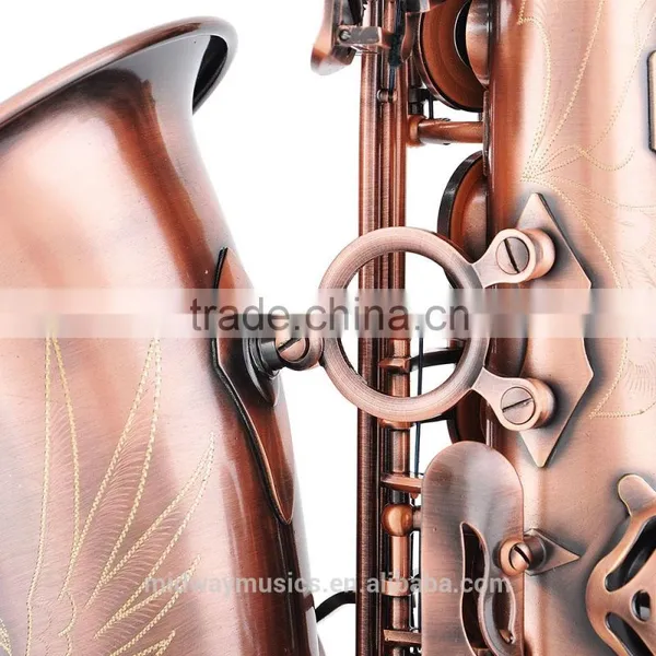 MAS-701 Antique Red Copper Alto Saxophone From China Factory photo-4
