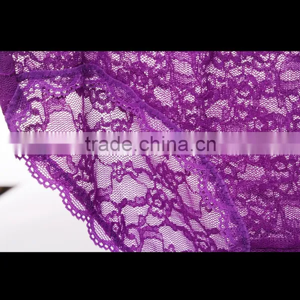 Women Sexy Lace Mature Underwear photo-5